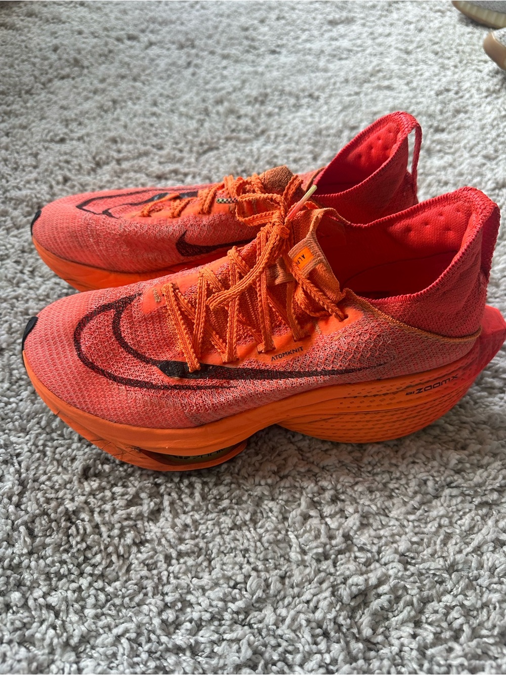 Size 7.5 - Nike Air Zoom Alphafly Next%2 Total Orange Women’s